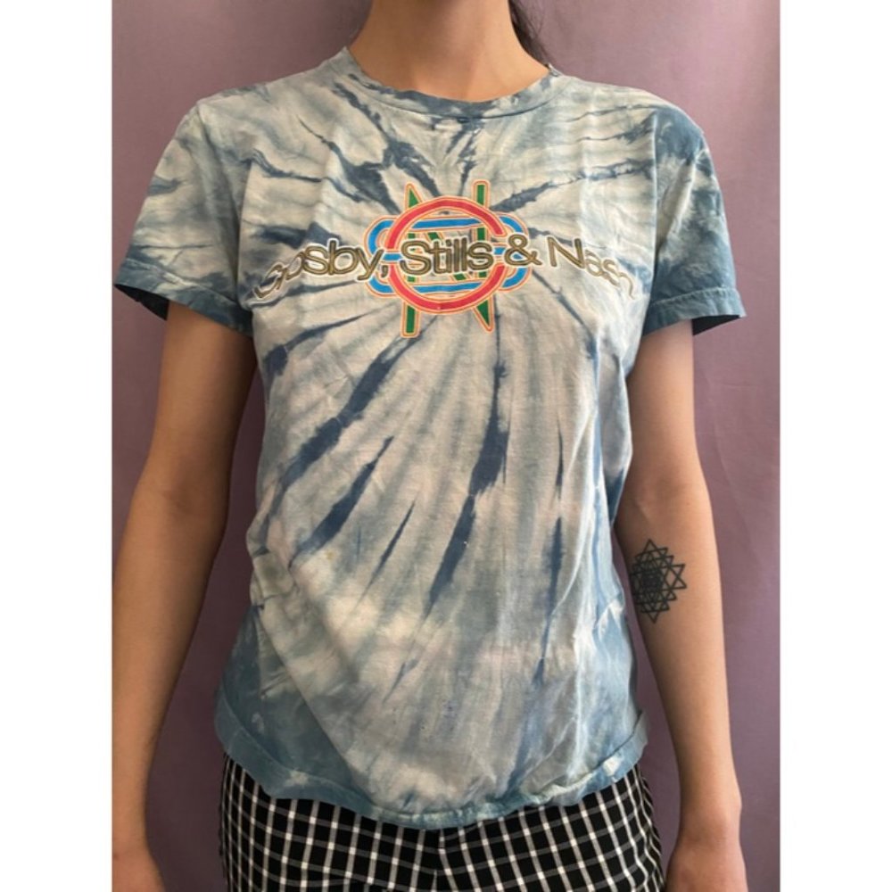 Vintage Crosby, stills, and Nash band T-shirt